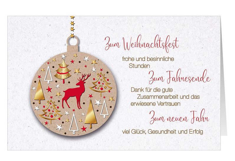 Geschäftliche Spendenkarte mit Weihnachtsgruß und Dankesworten für Ärzte ohne Grenzen