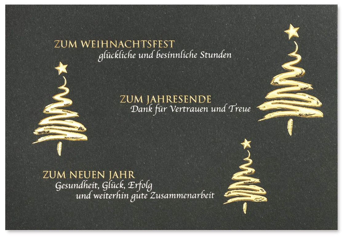 Weihnachtskarte Grau Mit Weihnachtsbaumen Und Geschaftlichem Text Dank Fur Zusammenarbeit Weihnachten Weihnachtskarten Moderne Weihnachtskarten Alle Karten De