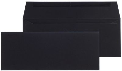 Briefumschlag 23x9 Cm Schwarz Nassklebend Kuverts Briefkuverts Nach Farben Schwarze Briefumschlage Alle Karten De